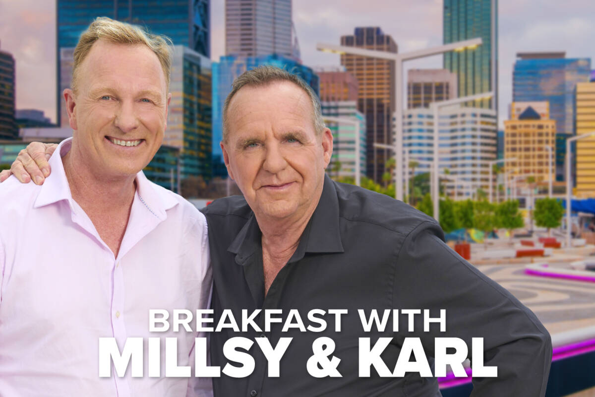 Article image for Breakfast with Millsy & Karl podcasts