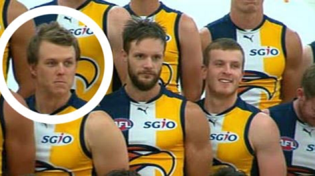 Article image for West Coast Eagles use body double for injured Callum Sinclair