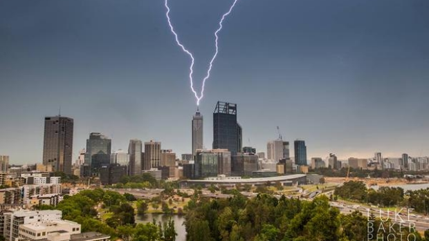 Article image for Hail and lightning keep emergency crews busy as more storms head for Perth