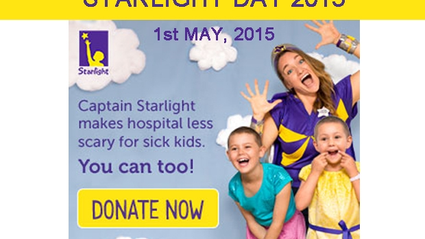 Article image for Starlight Day is May 1st, 2015