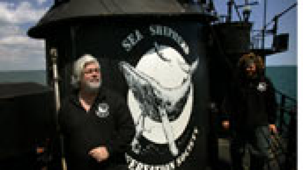 Article image for Sea Shepherd target drum lines