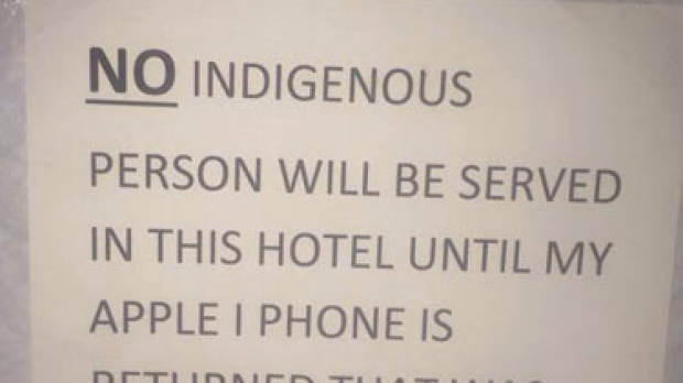 Article image for Pub bans indigenous patrons