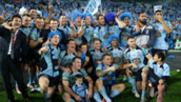 Article image for 8’s enough. Blues win Origin