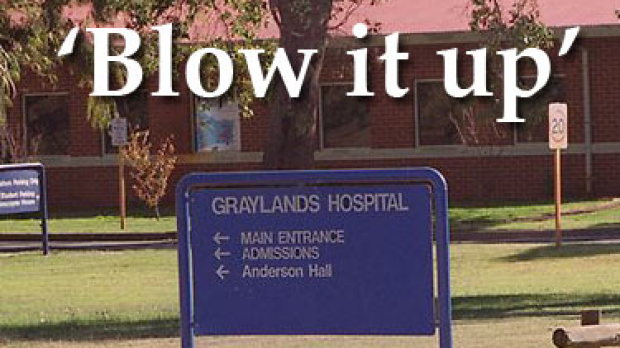 Article image for Health boss slams Graylands