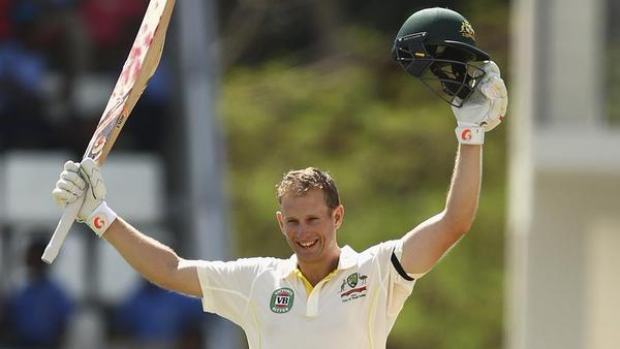 Article image for Voges scores a century on debut