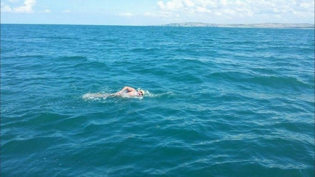 Article image for Father son duo prepare for the swim of their lives