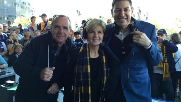 Article image for Surprise, surprise … Julie Bishop backs Eagles to win!