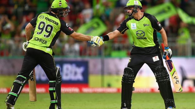Article image for BBL05: Thunder claim historic win over Sydney rivals