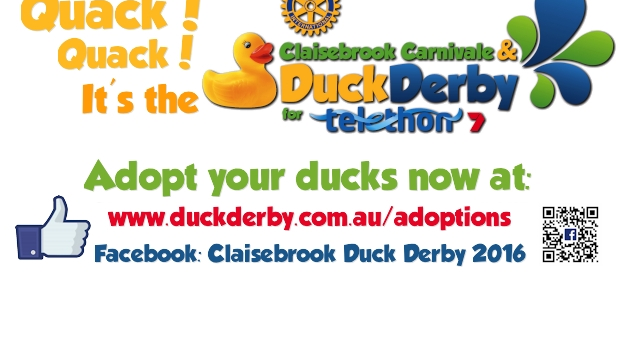 Article image for The Duck Derby for Telethon is back