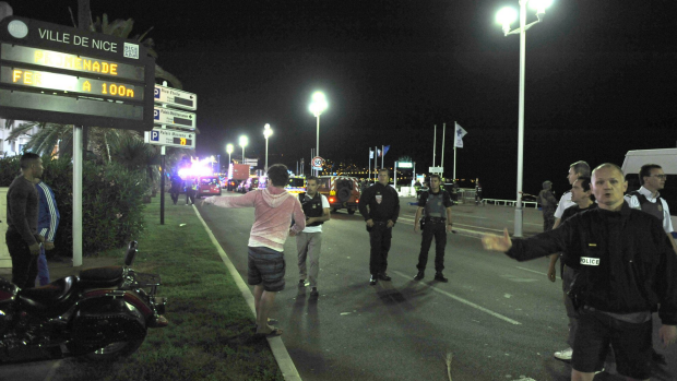 Article image for Revelers killed as truck ploughs through Bastille Day crowds