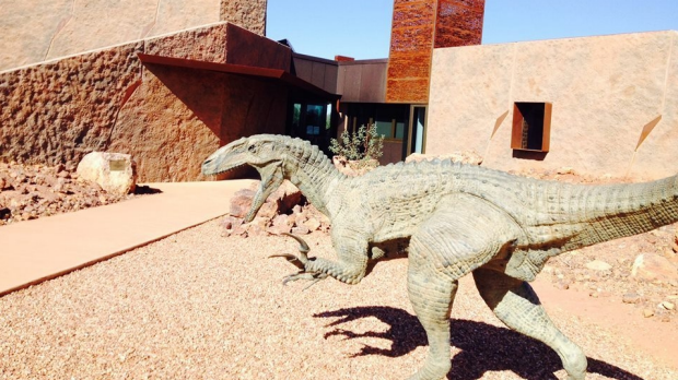 Article image for Dinosaur Museum flooded in