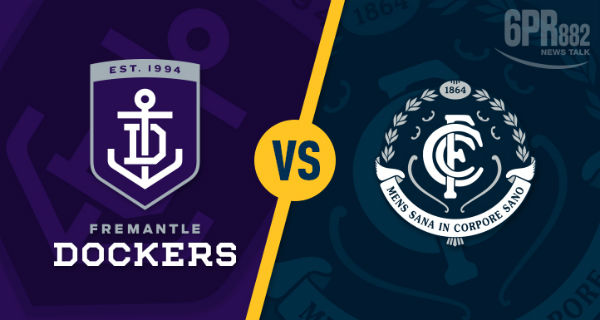 Article image for GAME DAY Fremantle V Carlton