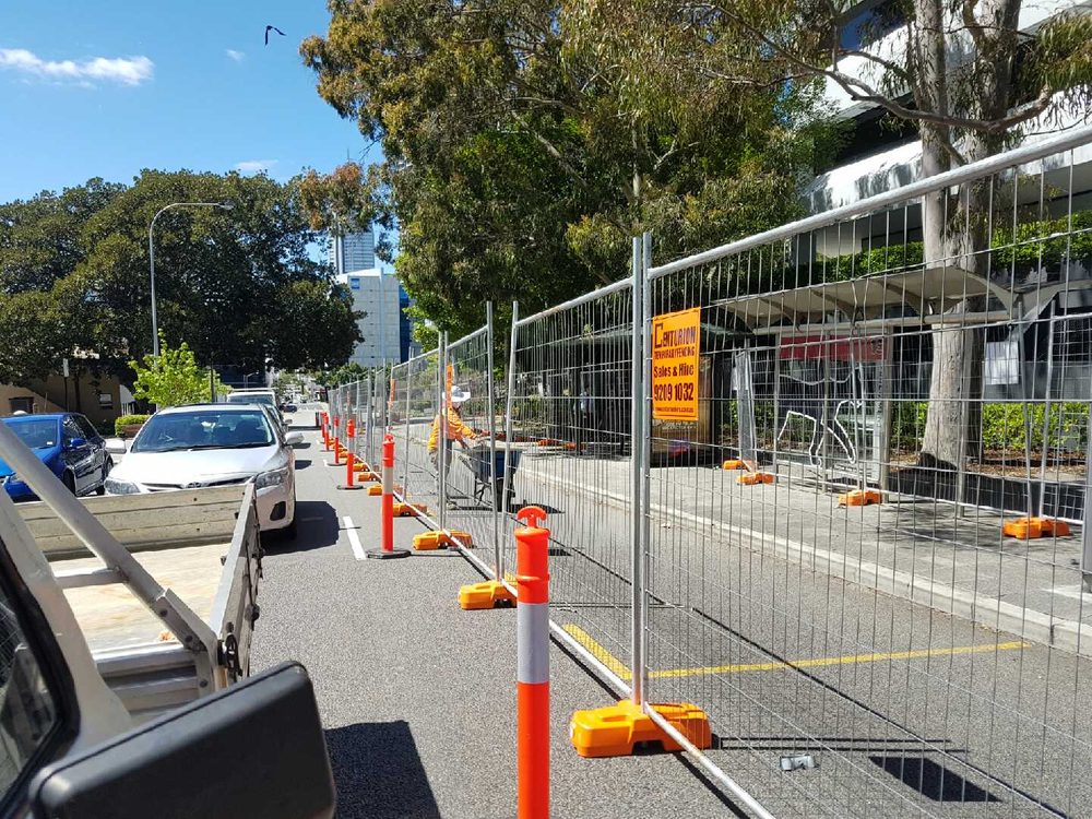 Article image for Perth: the city of temporary fencing