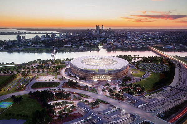 Article image for Cricket still hoping to open new Perth Stadium