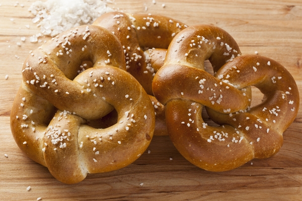 Article image for Soft Salted Rosemary Pretzel