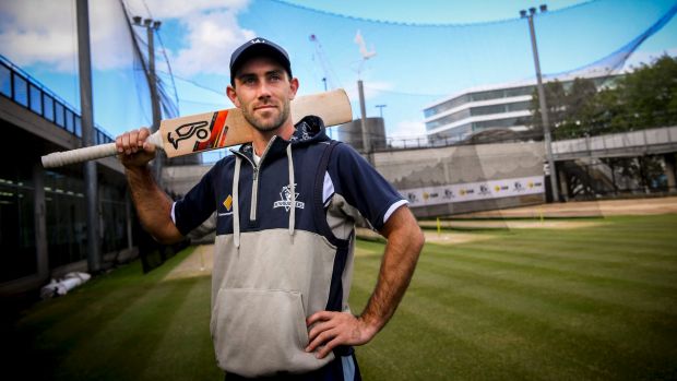 Article image for Glenn Maxwell brings up his ton by hitting the winning runs for six!