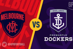 Fremantle end the Demons Winning Streak with a Bang!
