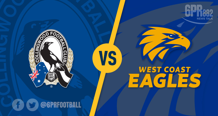 Article image for GAME DAY: Collingwood V West Coast