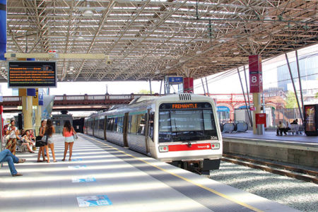 South Perth train station gets a look in