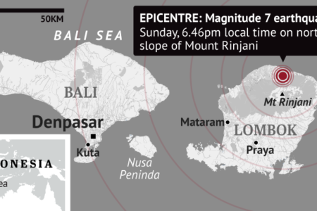 Another earthquake hits