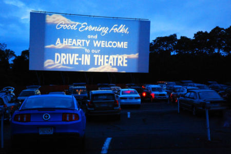 Drive-in for a good cause