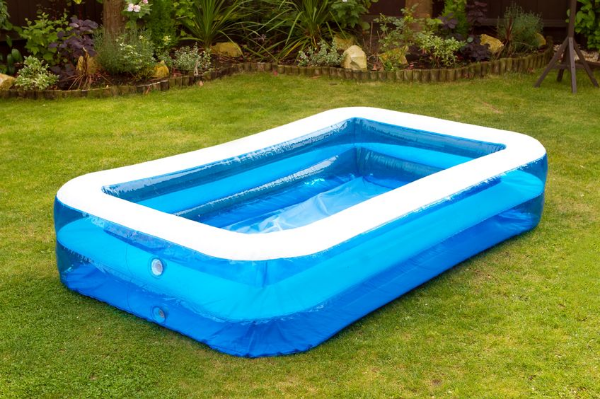 inflatable pool fence