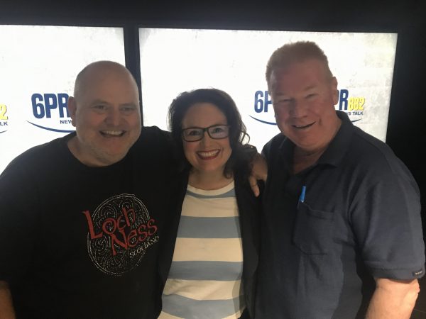 Champagne radio with Brad Hardie and Gary Shannon