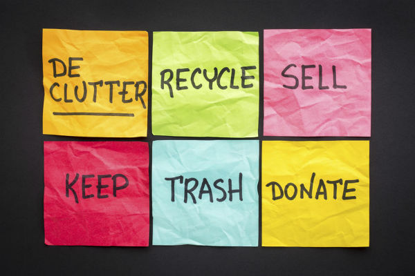 Decluttering  before Christmas