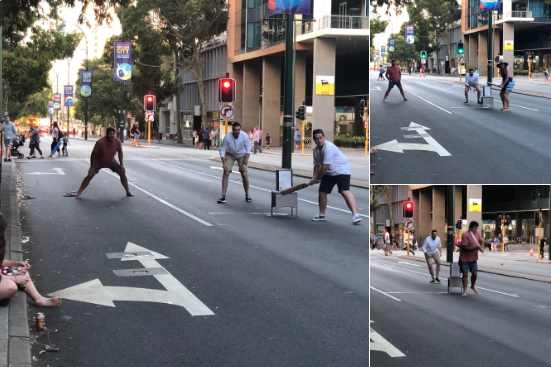 Australia Day Street Cricket in the City