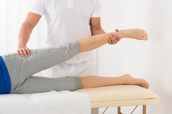 Physiotherapist Dr Andrew Thompson treats your aches and pains