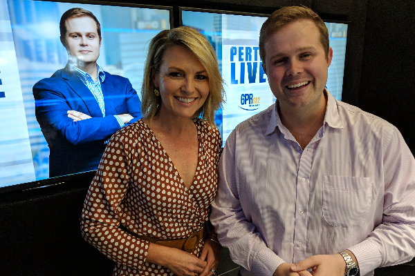 Georgie Gardner back in her home town