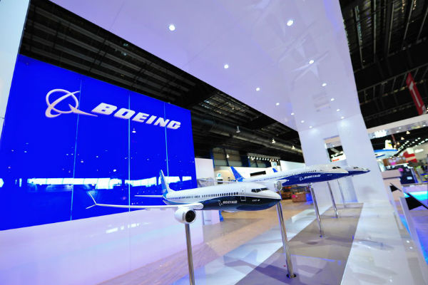 Boeing cuts production and stocks fall.