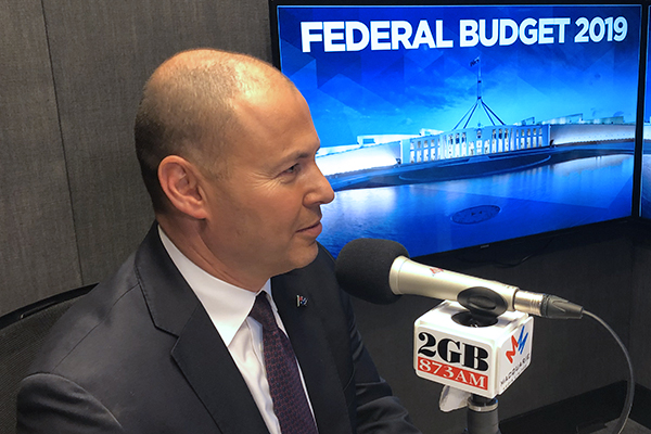 Article image for Treasurer insists his budget is for the future, not the election