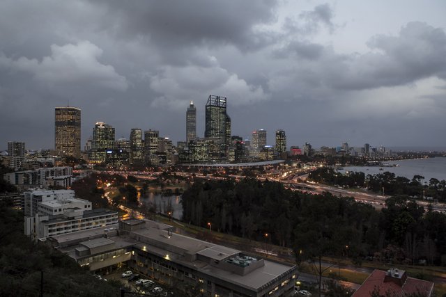 Cold front due to hit Perth tomorrow