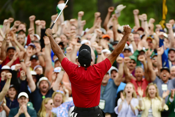 Tiger Woods wins the Masters