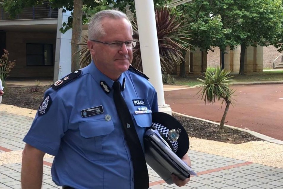 Booze ban with Police Commissioner Chris Dawson