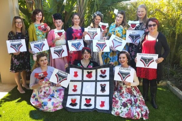 Perth flash mob to support women’s gynaecological health