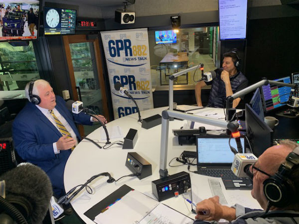 Clive Palmer talks WA GST share ahead of election