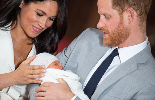 Article image for See the photos: Harry and Meghan introduce their son to the world — and the Queen