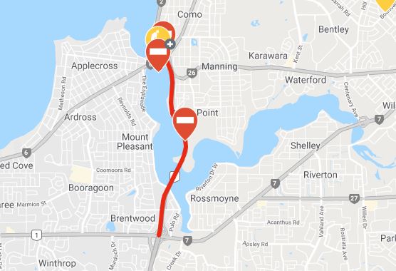 Article image for Police incident closes Kwinana Freeway