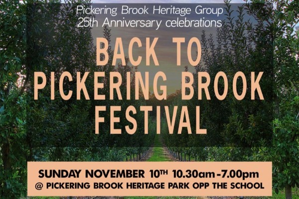 Welcome to the 25th Back to Pickering Brook Festival
