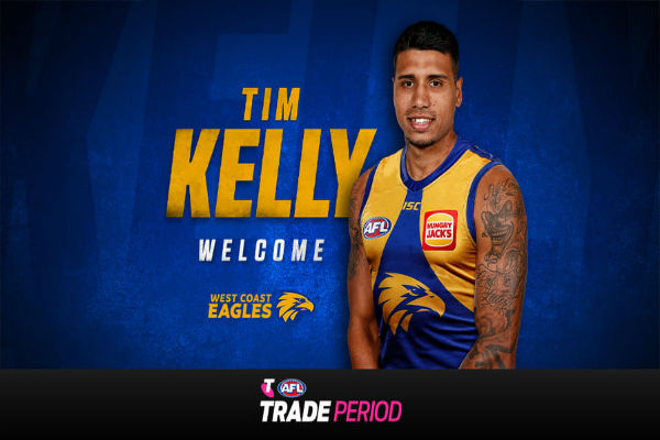 Tim Kelly becomes an Eagle