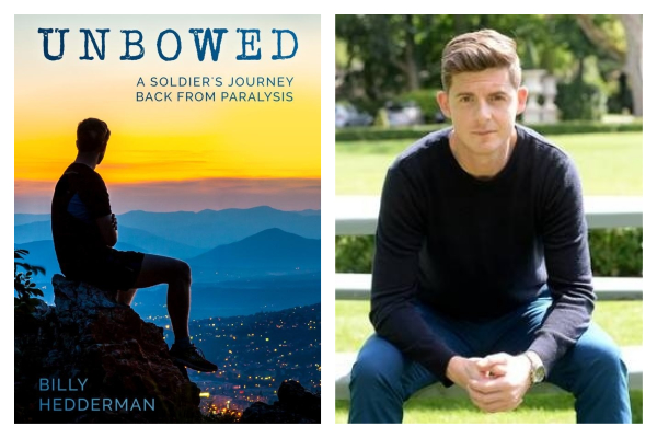 Author and Army Ranger Billy Hedderman’s journey back from paralysis
