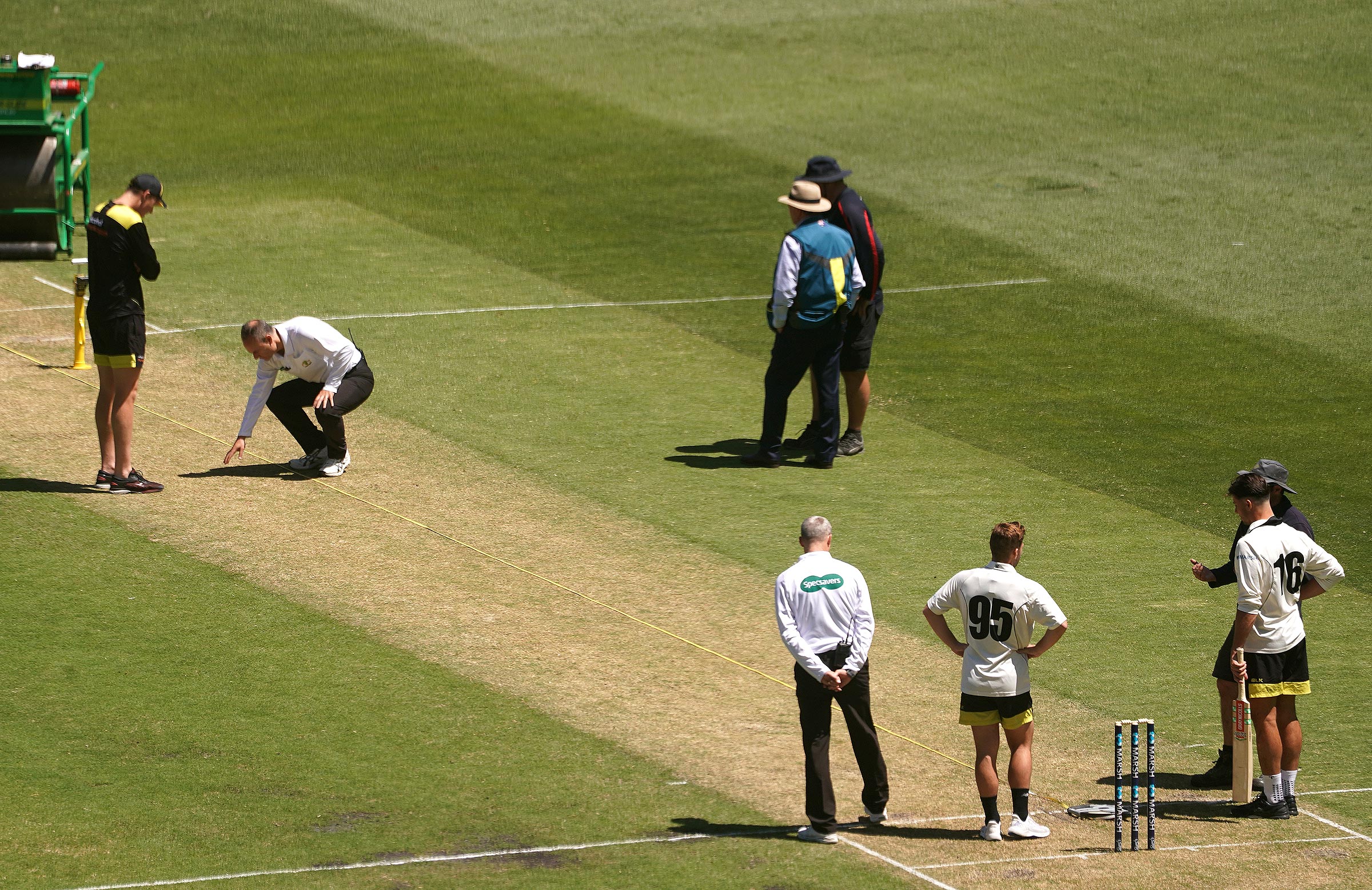 Article image for ‘Misbehaving’ MCG Wicket Halts Shield Clash