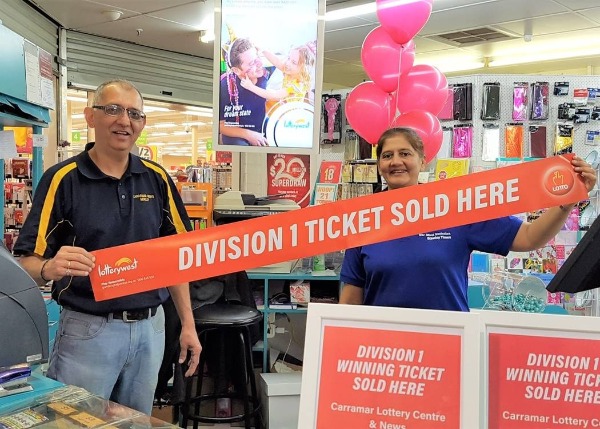 Is this the luckiest lotto store in WA?