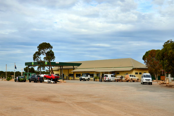 Toilet paper shortage for stranded people at the Caiguna Roadhouse