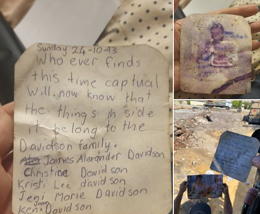 Article image for Time capsule found in Cloverdale