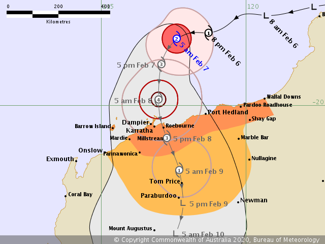 Article image for Pilbra prepares for Cyclone Damien