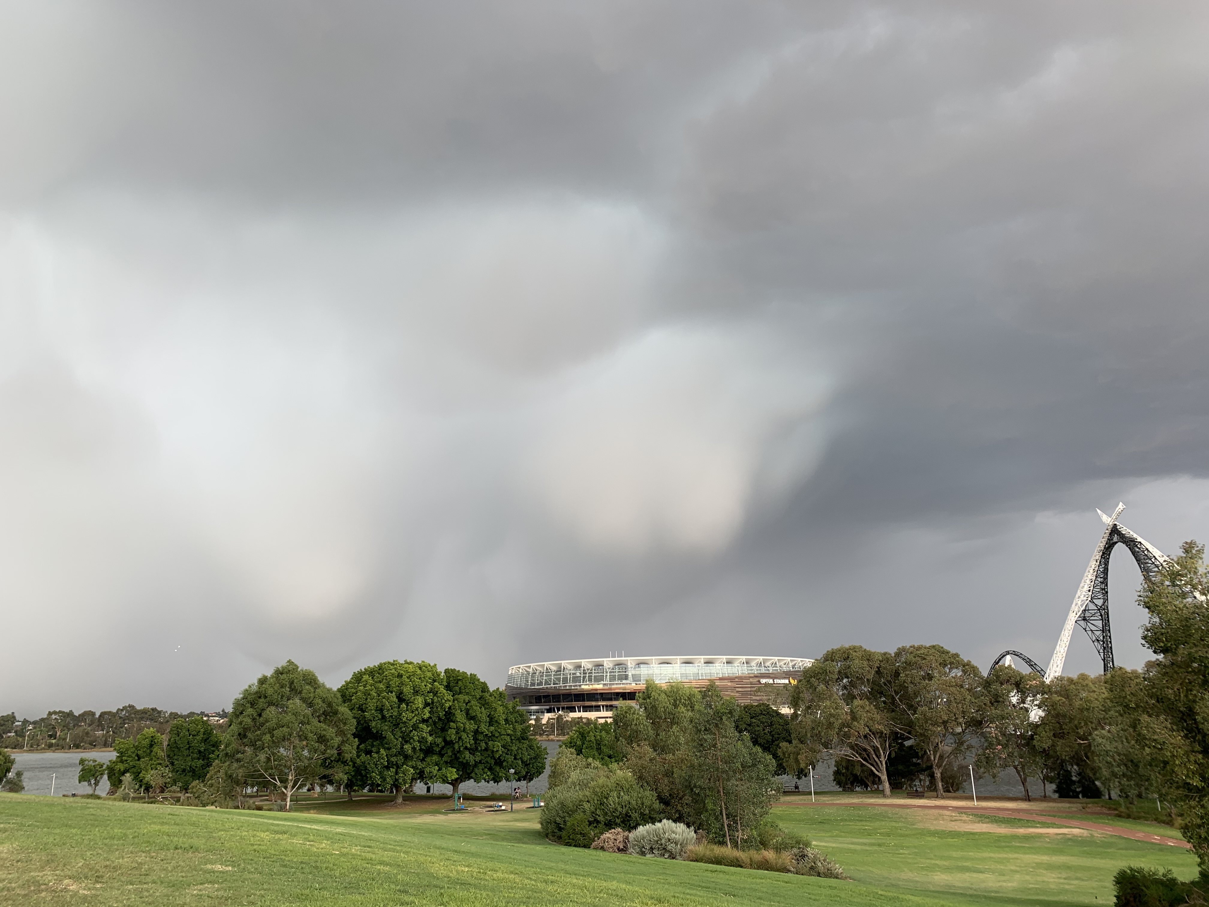 Perth storm reminiscent of 2010 hail storm