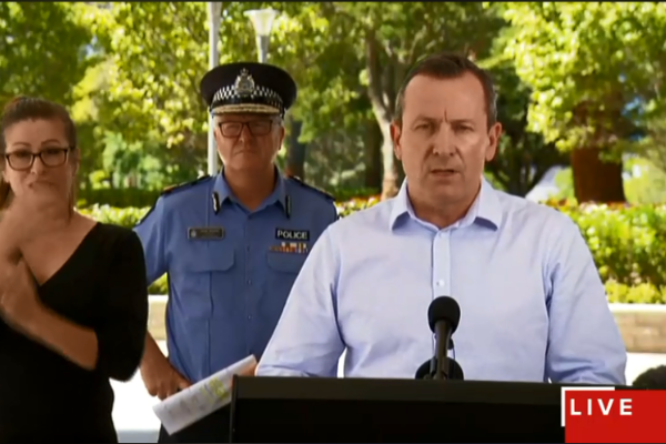 WA borders to close – Premier Mark McGowan’s press conference